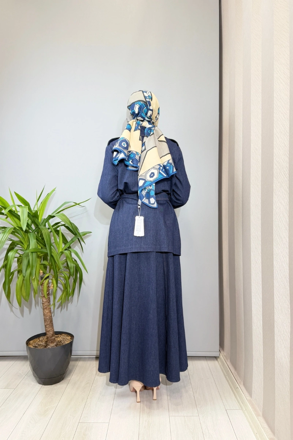Miss Dalida Kargo Cepli Denim Ceket Lacivert T26Y-8208