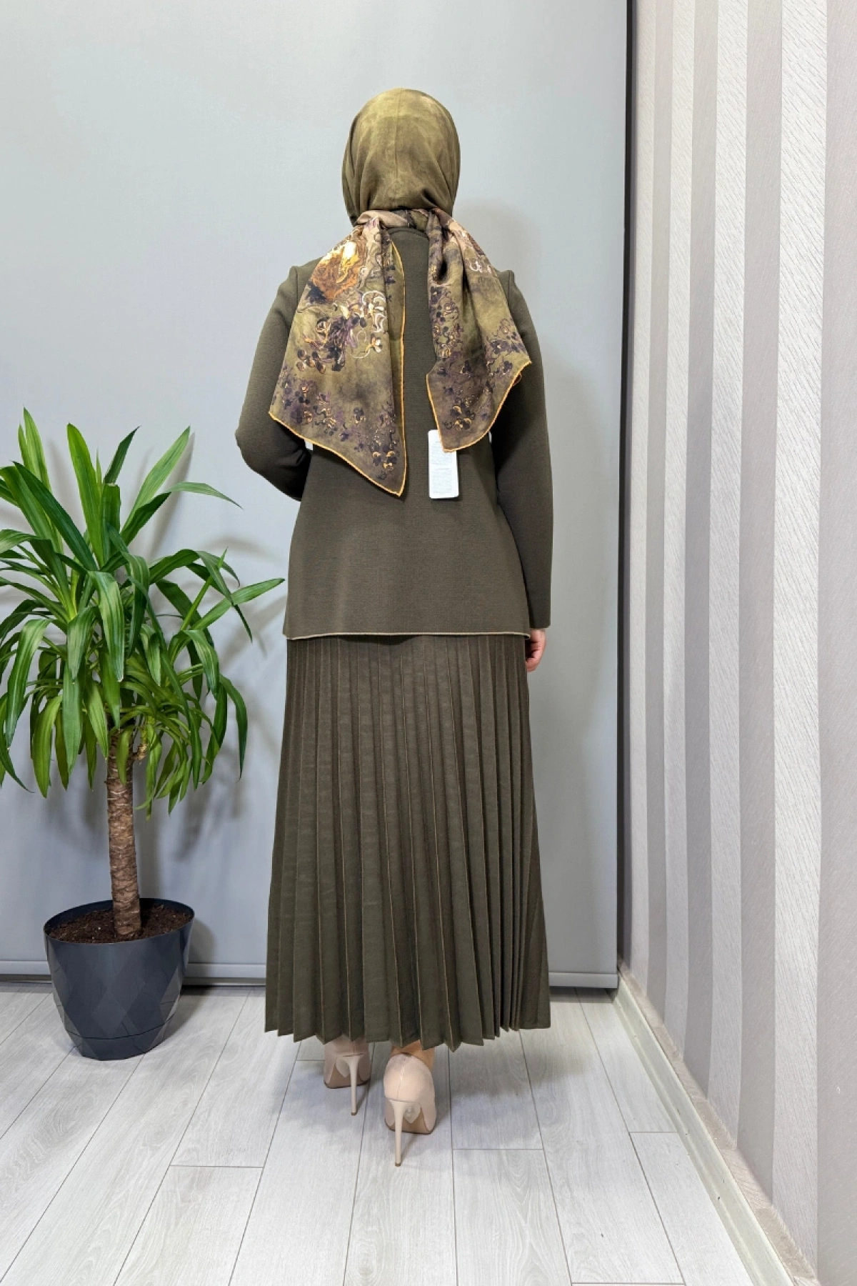 Miss Dalida Triko Takım Haki T26K-8201 (T26K-2004)