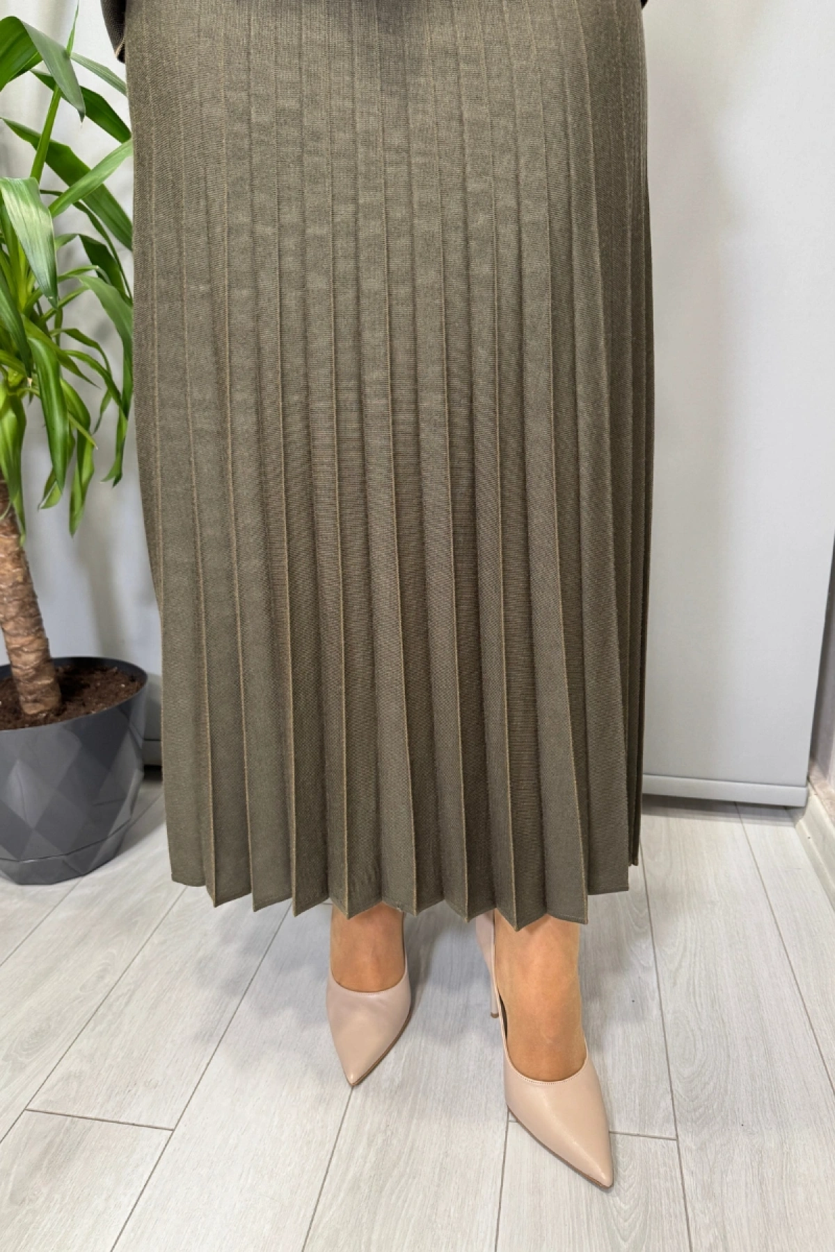 Miss Dalida Triko Takım Haki T26K-8201 (T26K-2004)