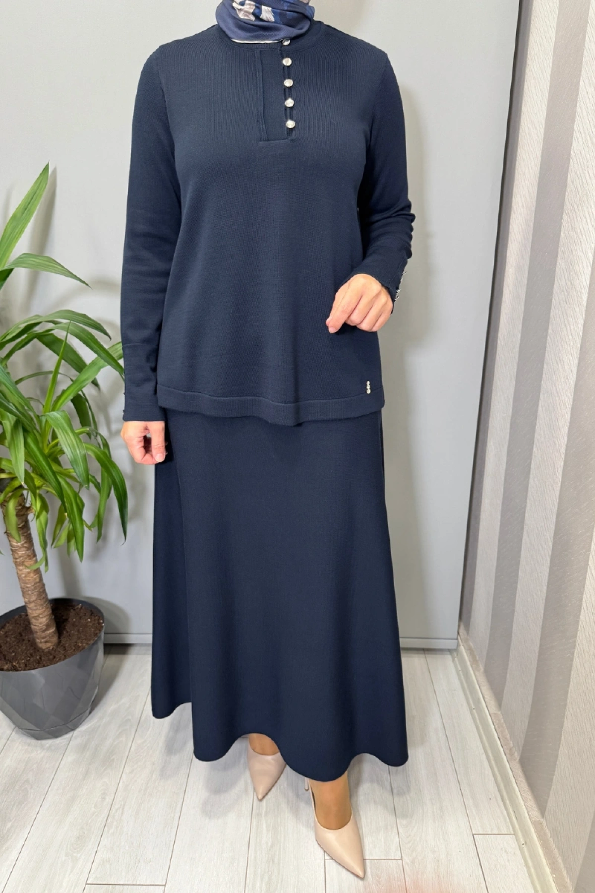 Miss Dalida Triko Takım Lacivert T26K-6018 (T26K-2011)