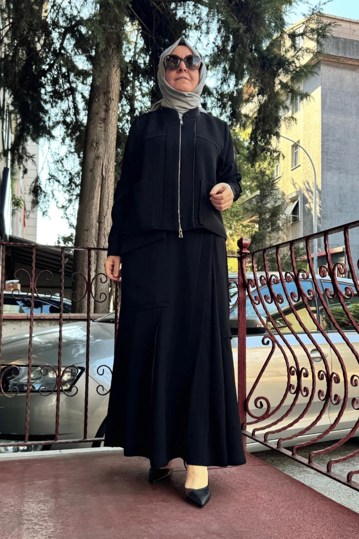 MissWhence Ceket Etek Takım Siyah 36204