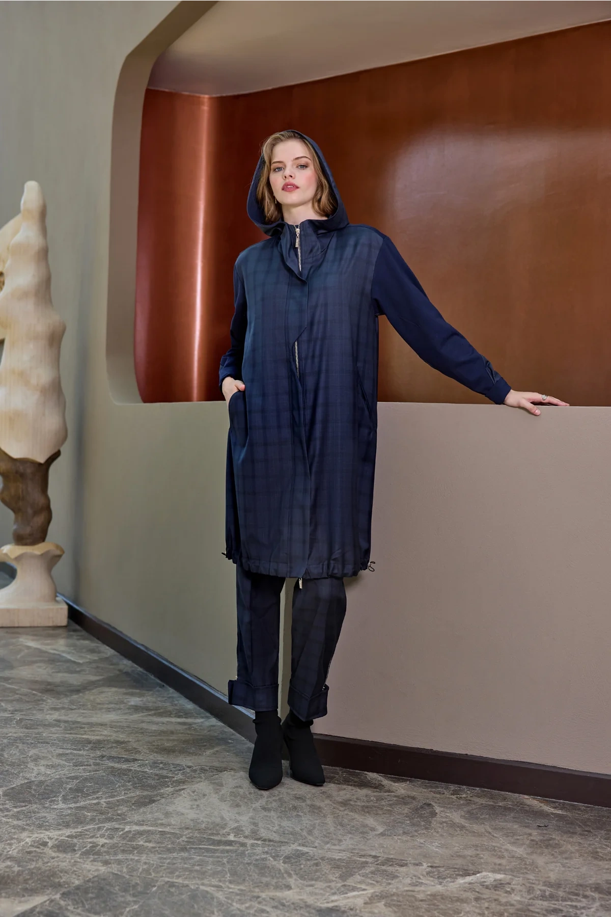 Misswhence Ceket Takım Lacivert 38203