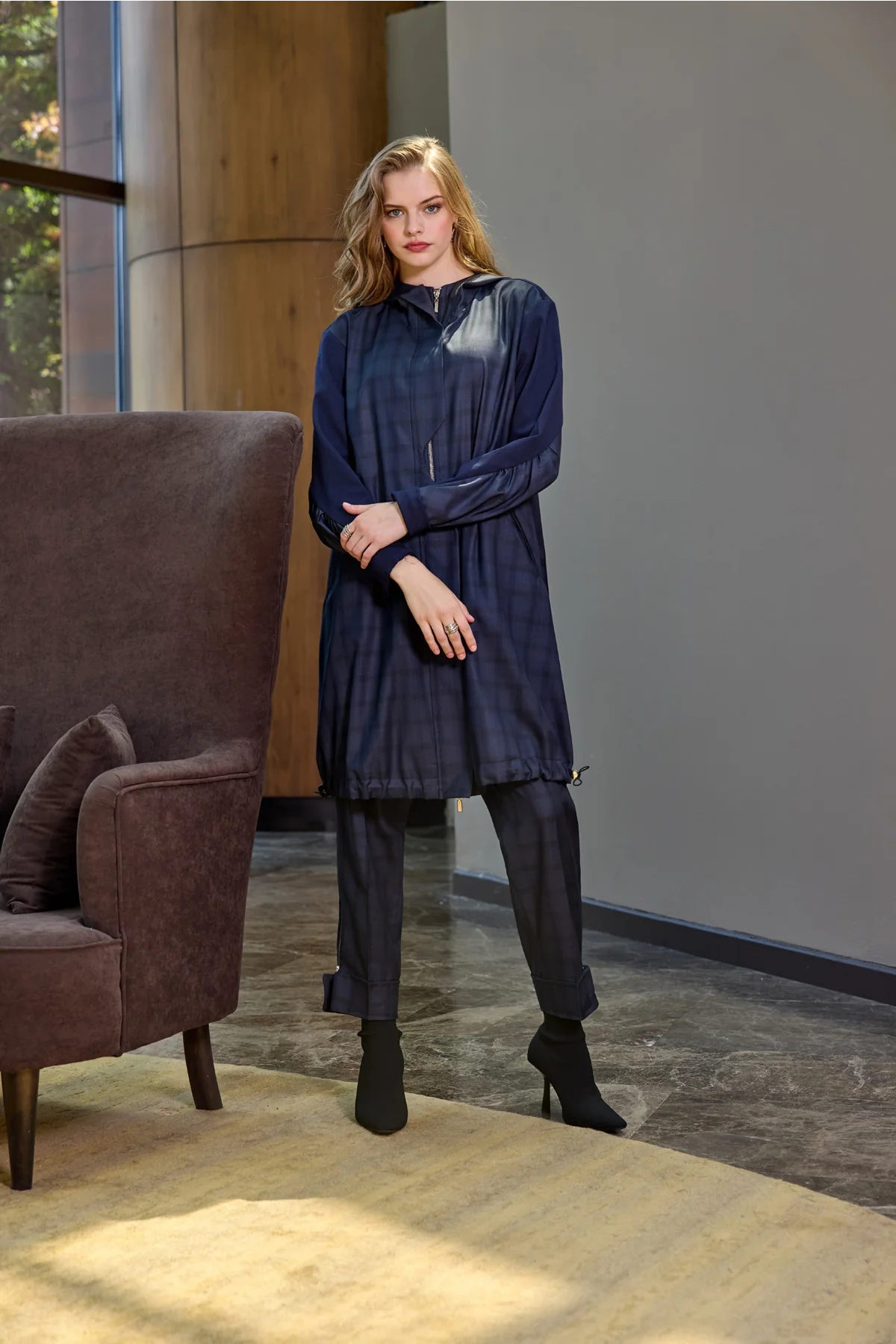 Misswhence Ceket Takım Lacivert 38203