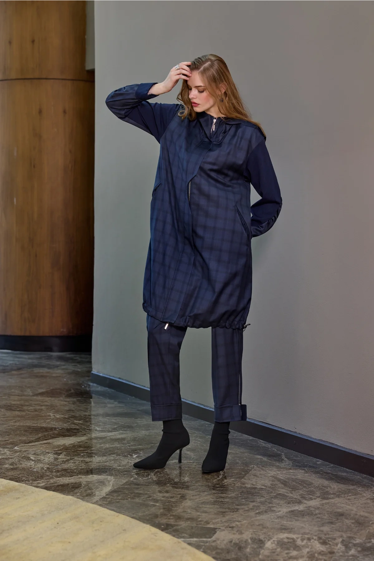 Misswhence Ceket Takım Lacivert 38203