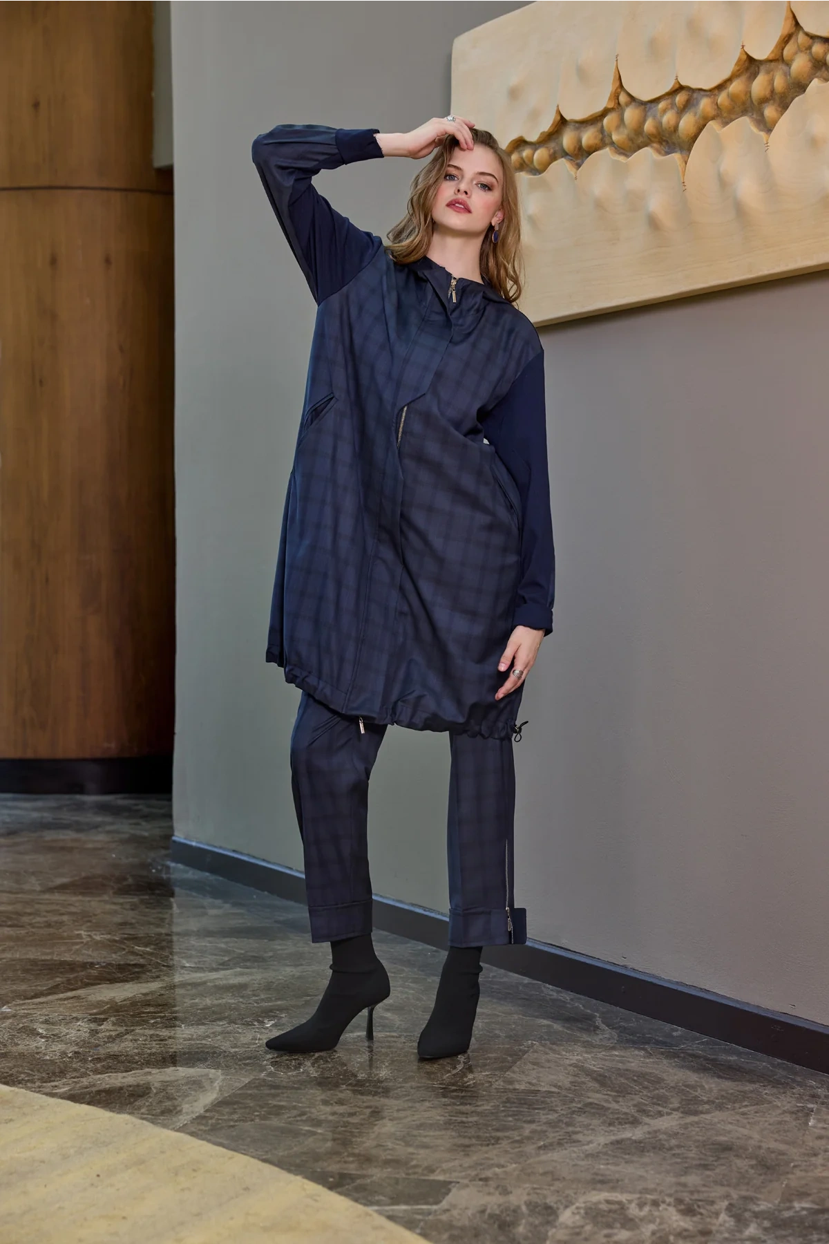 Misswhence Ceket Takım Lacivert 38203