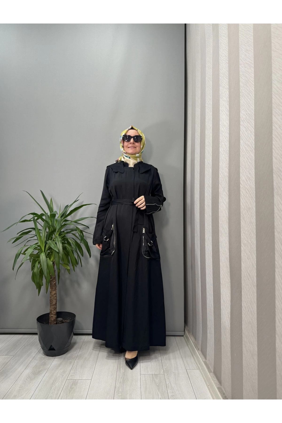 Misswhence Chanel Keten Pardesü Siyah 37523