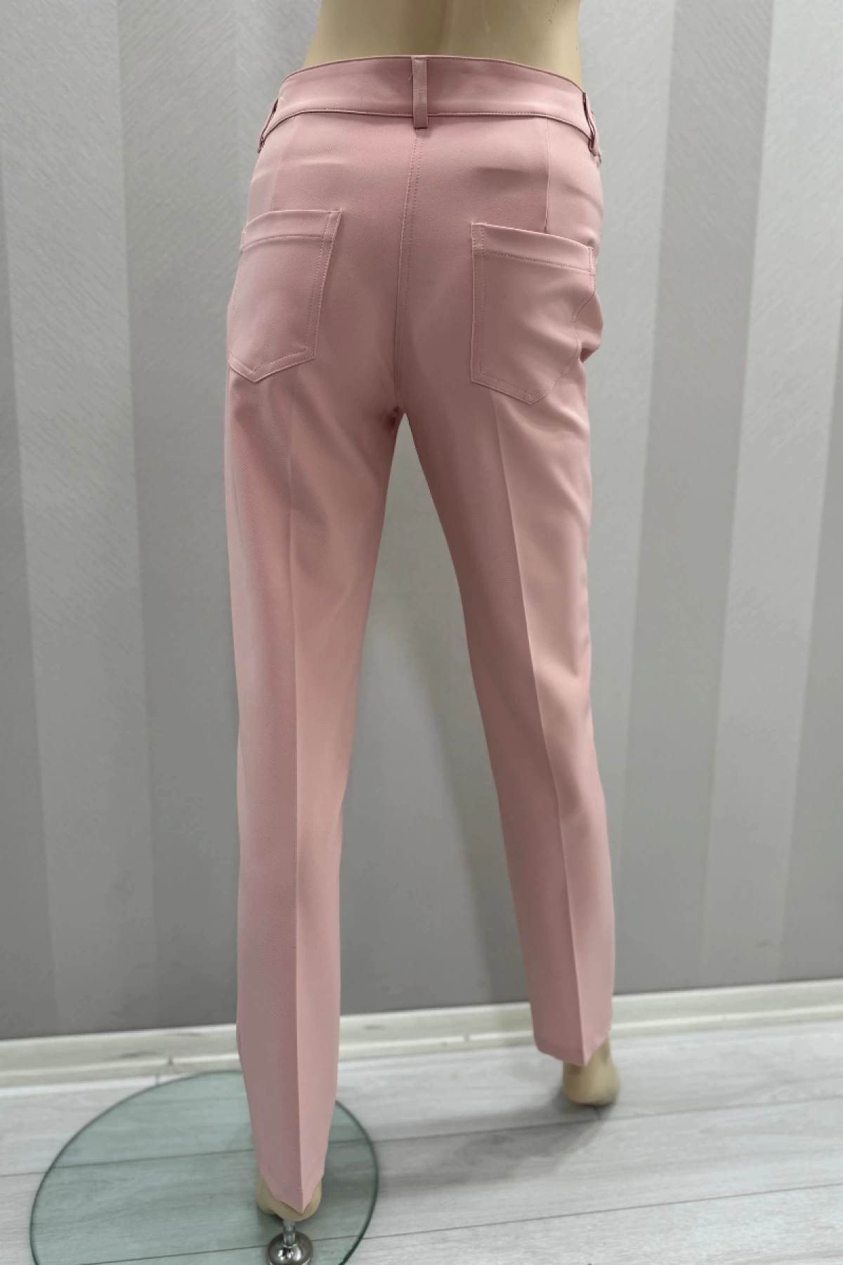 MissWhence Cigarette Pantolon-Pembe 24104