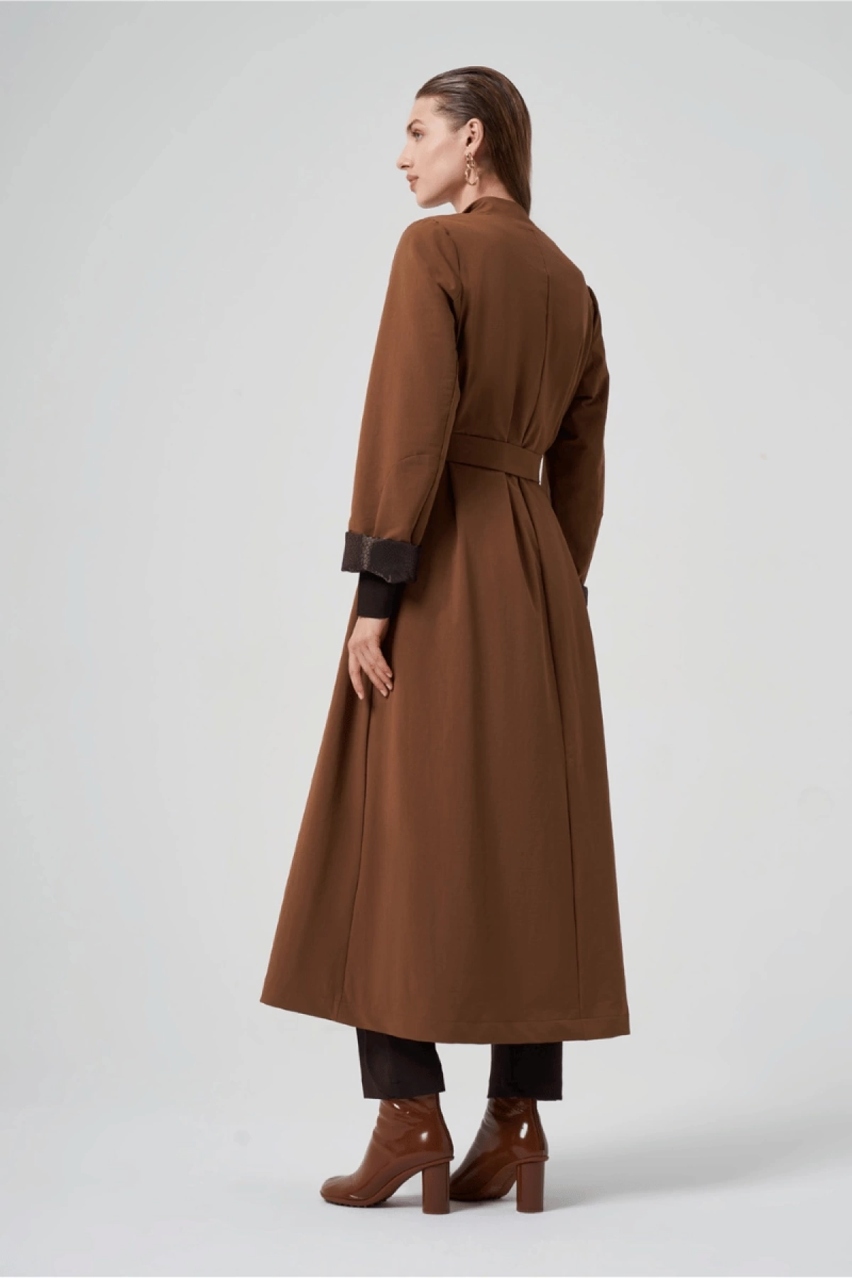 Misswhence Çıtçıtlı Pardesü Taba 36525