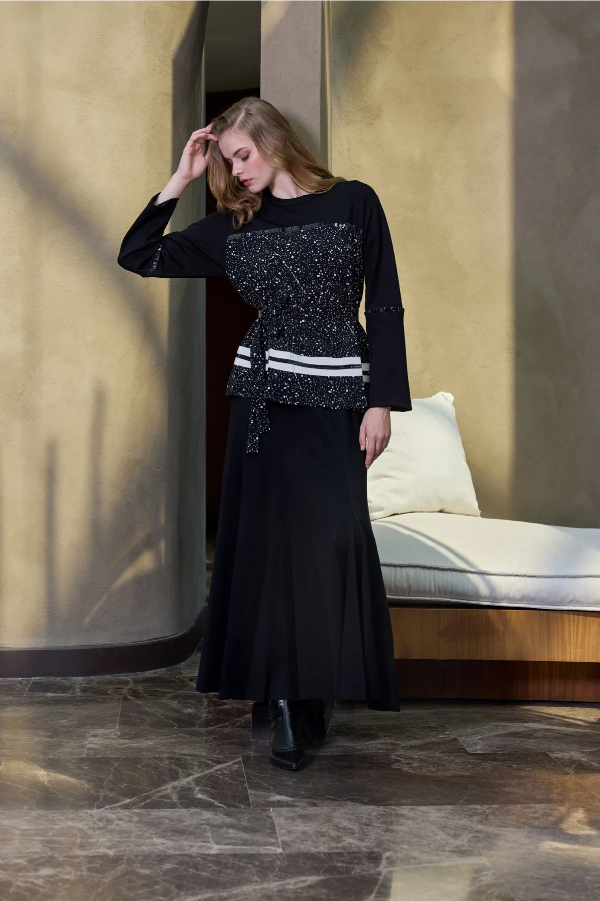 Misswhence Etek Takım Siyah 38027