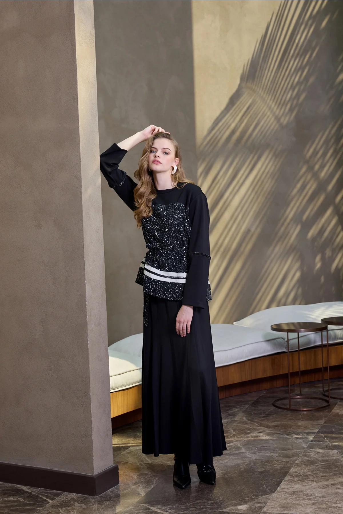 Misswhence Etek Takım Siyah 38027