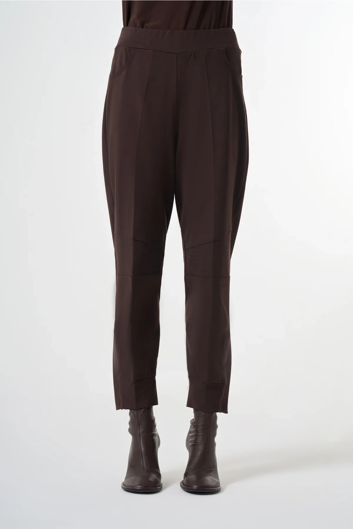 Misswhence Fermuar Detaylı Pantolon Kahve 38102