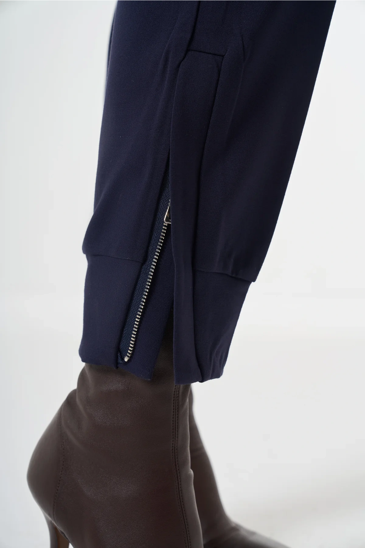 Misswhence Fermuar Detaylı Pantolon Lacivert 38102