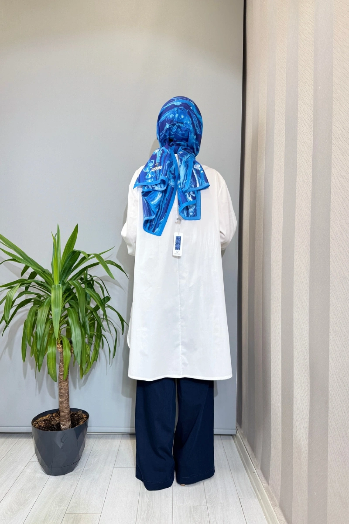 Misswhence Fermuarlı Kap Beyaz 39403