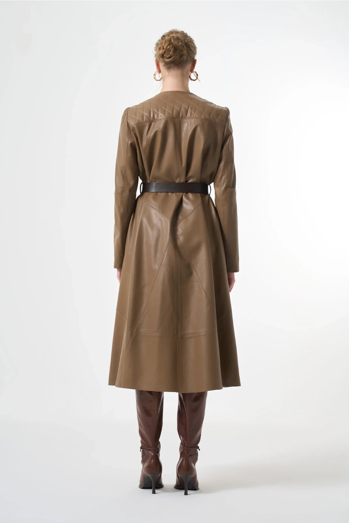Misswhence Hakiki Deri Ceket Camel 38420