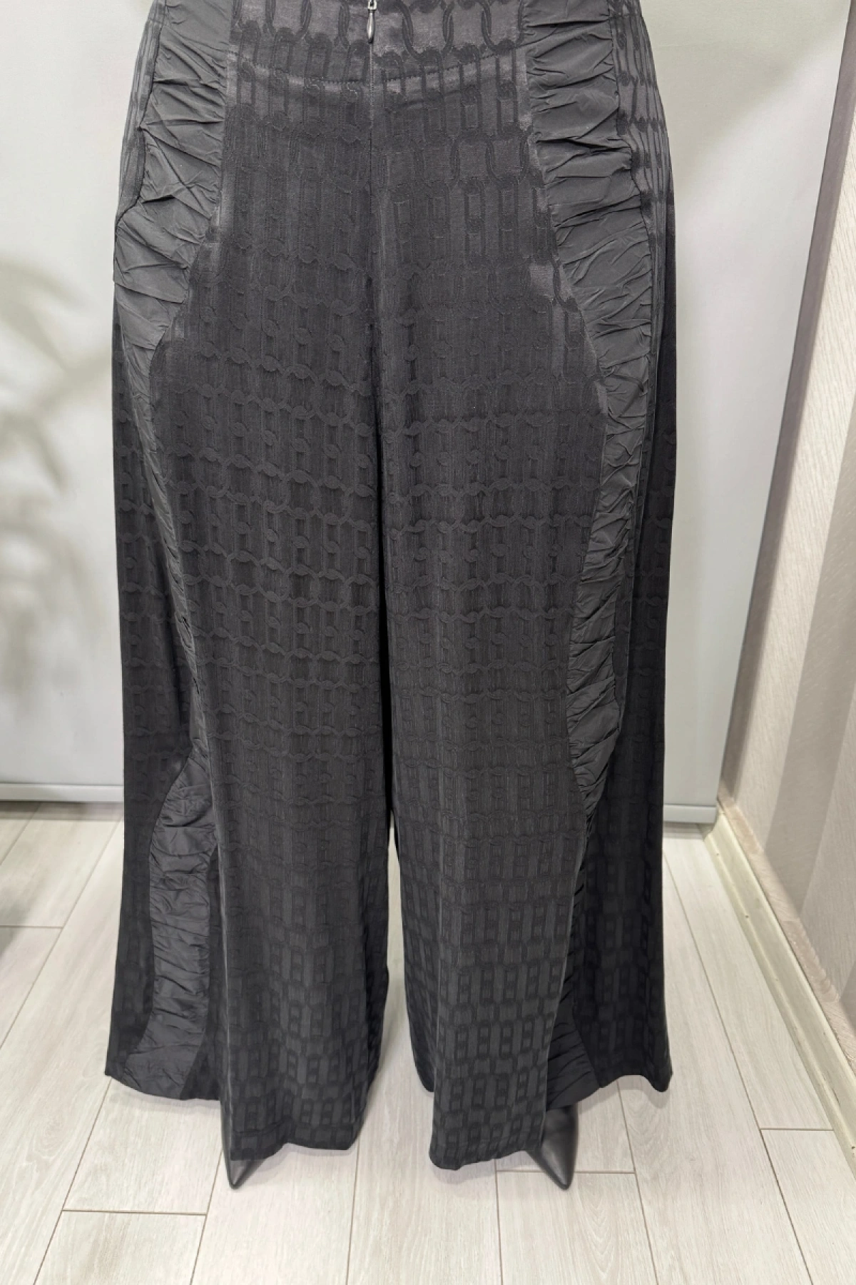 Misswhence İpek Tunik Pantolon Takım Siyah 38034