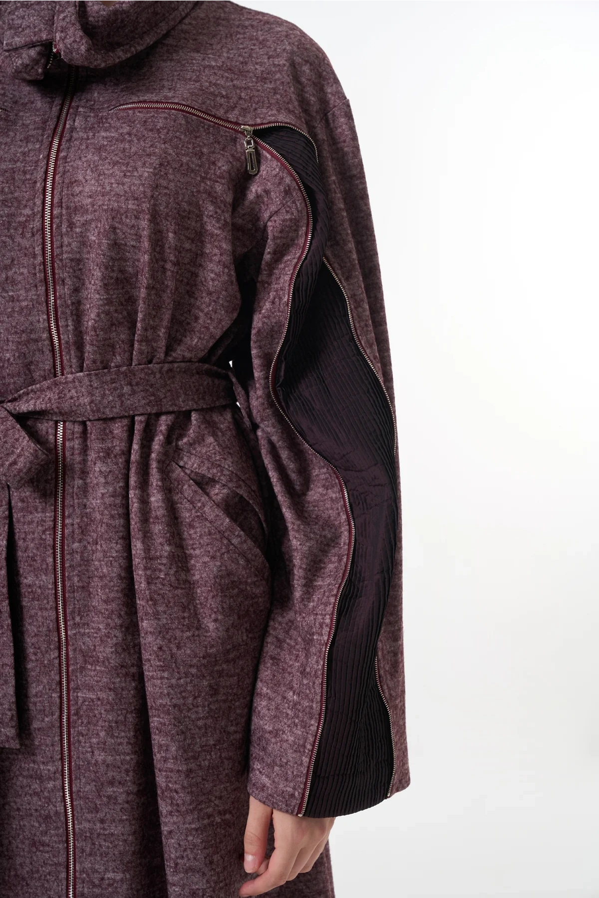 Misswhence Keçe Kaban Bordo 38505