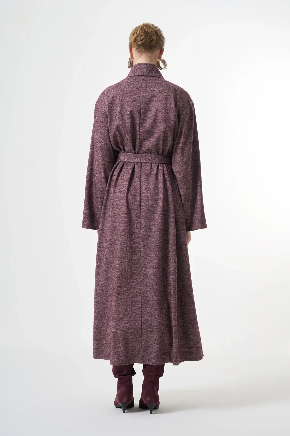Misswhence Keçe Kaban Bordo 38505