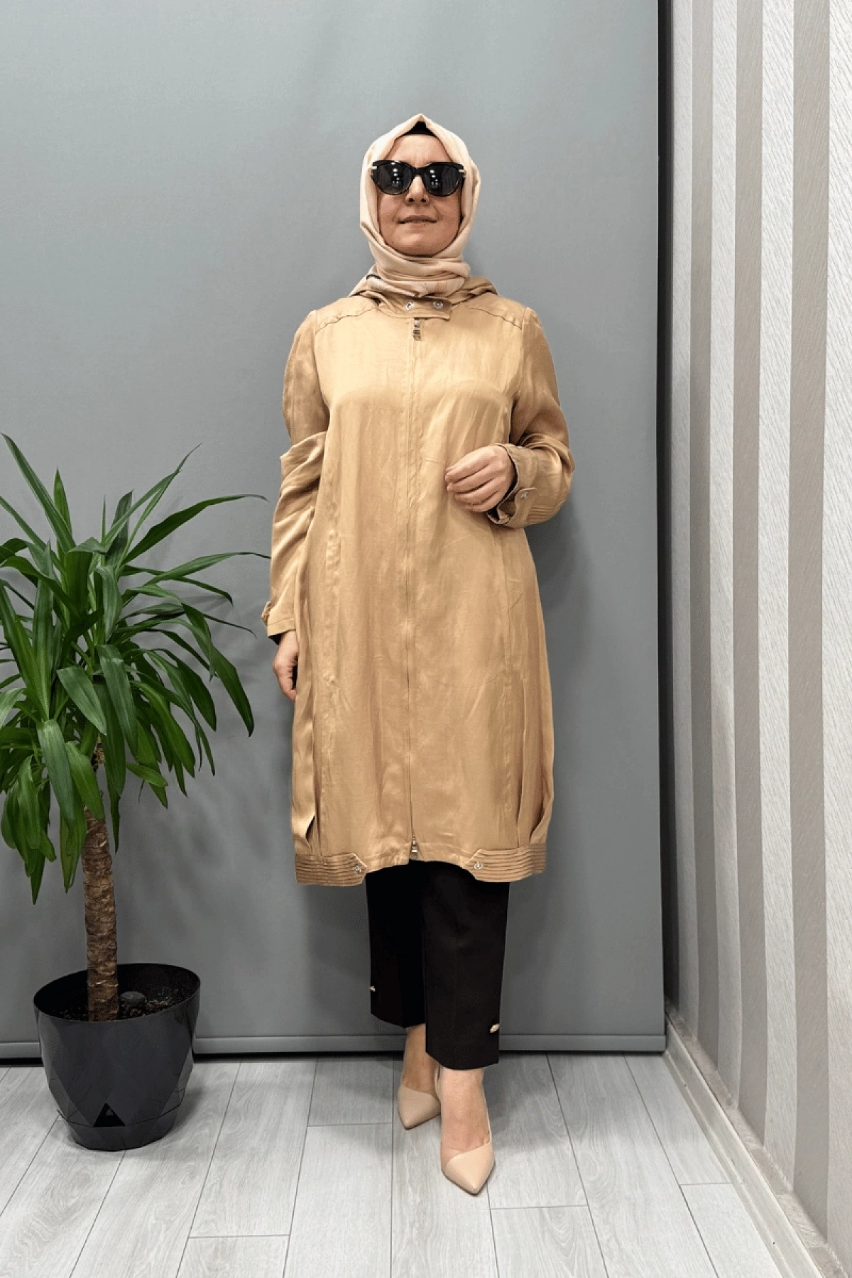 Misswhence Keten Kap Camel 37404