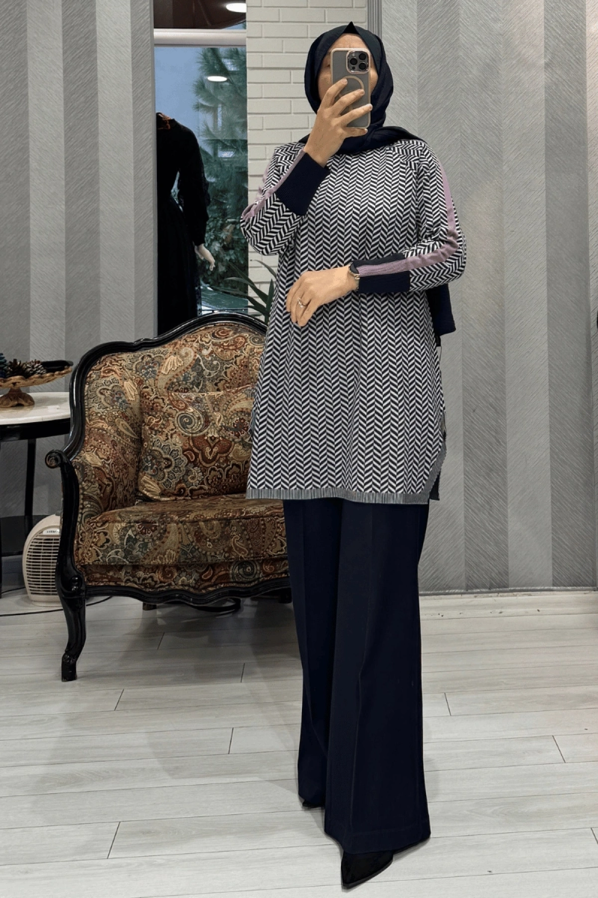 Misswhence Likralı Kot Pantolon Lacivert 36100