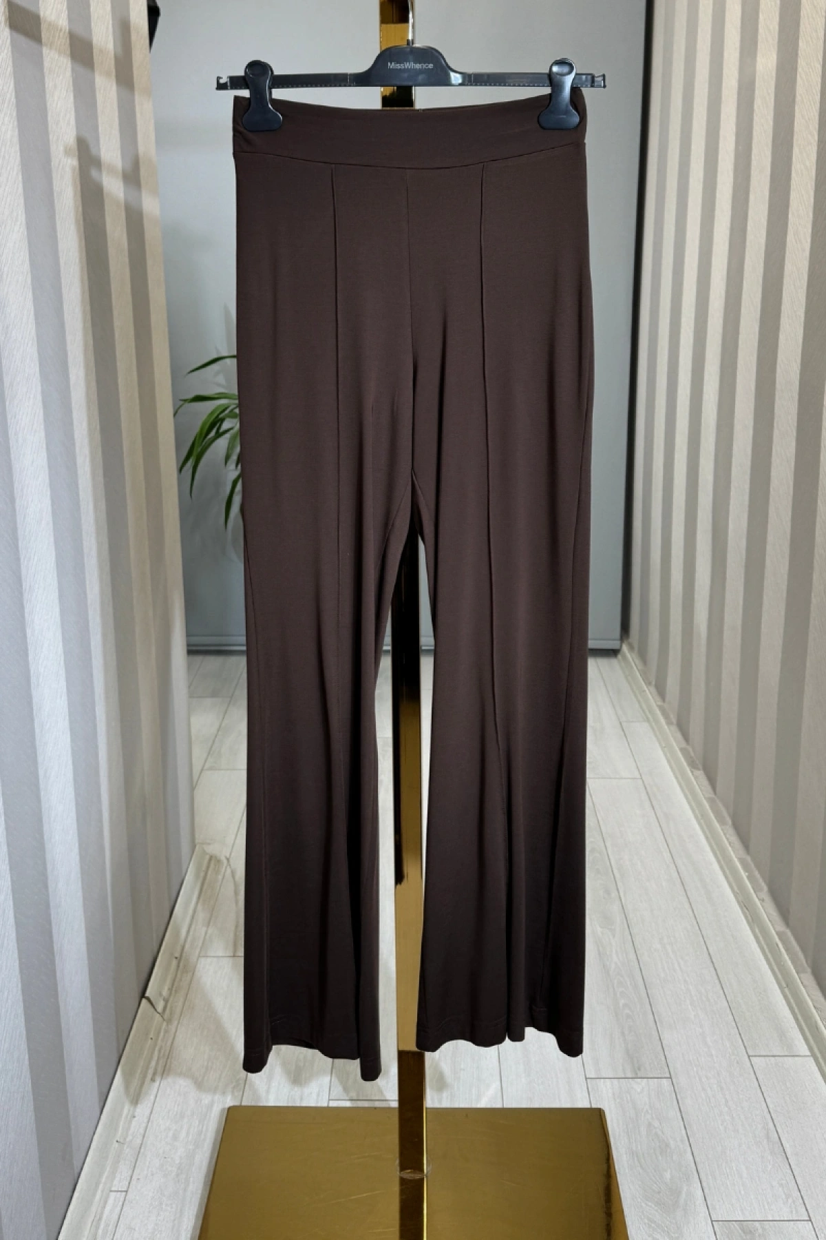 Misswhence Modal Penye Pantolon Kahve 39135