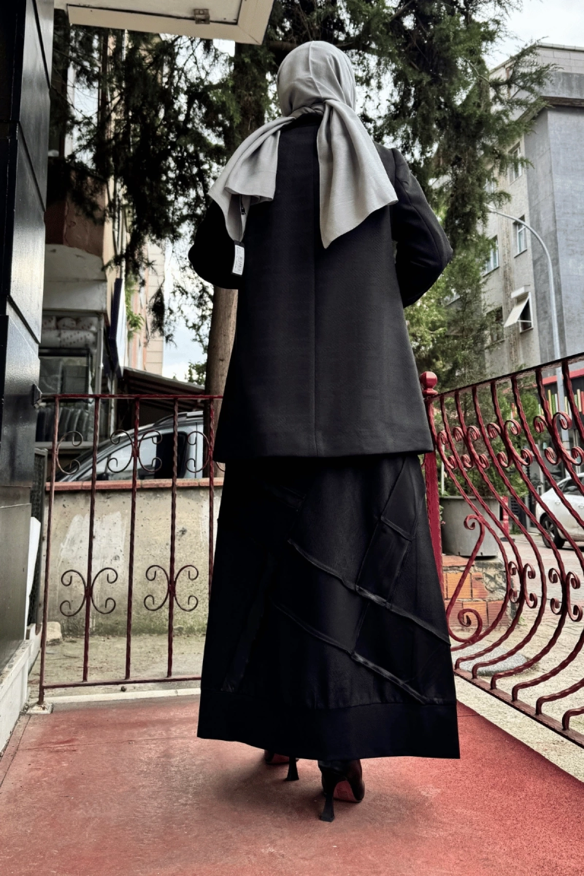 Misswhence Patchwork Etek Siyah 36923