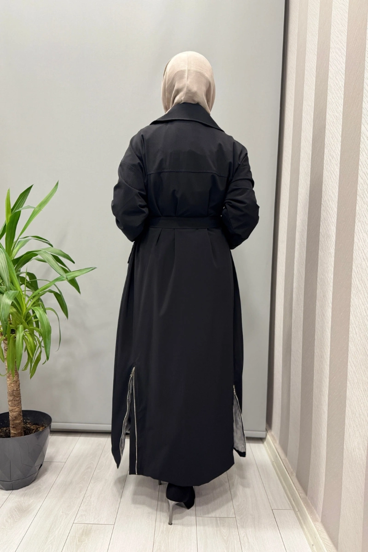 Misswhence Trençkot Siyah 38500