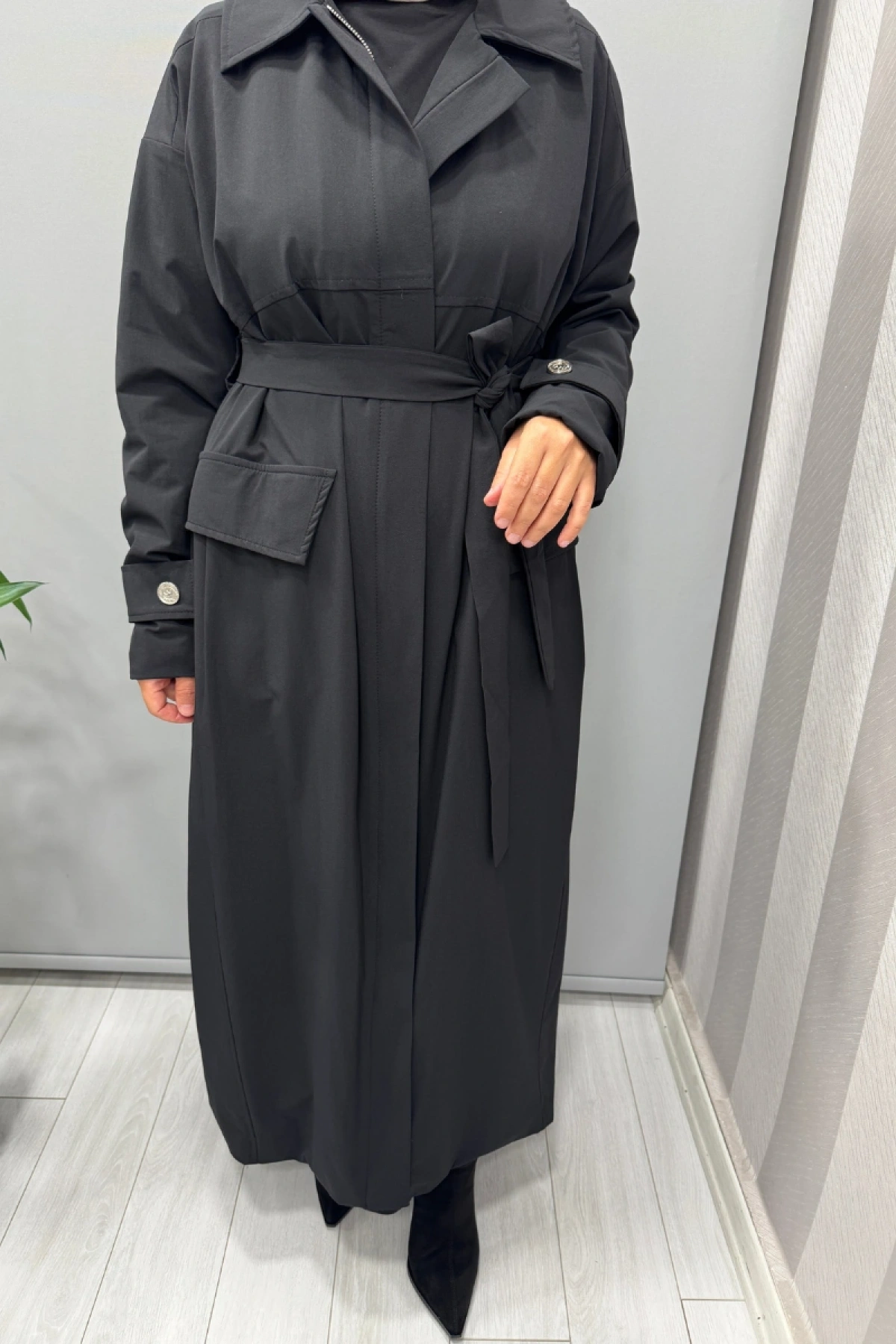 Misswhence Trençkot Siyah 38500