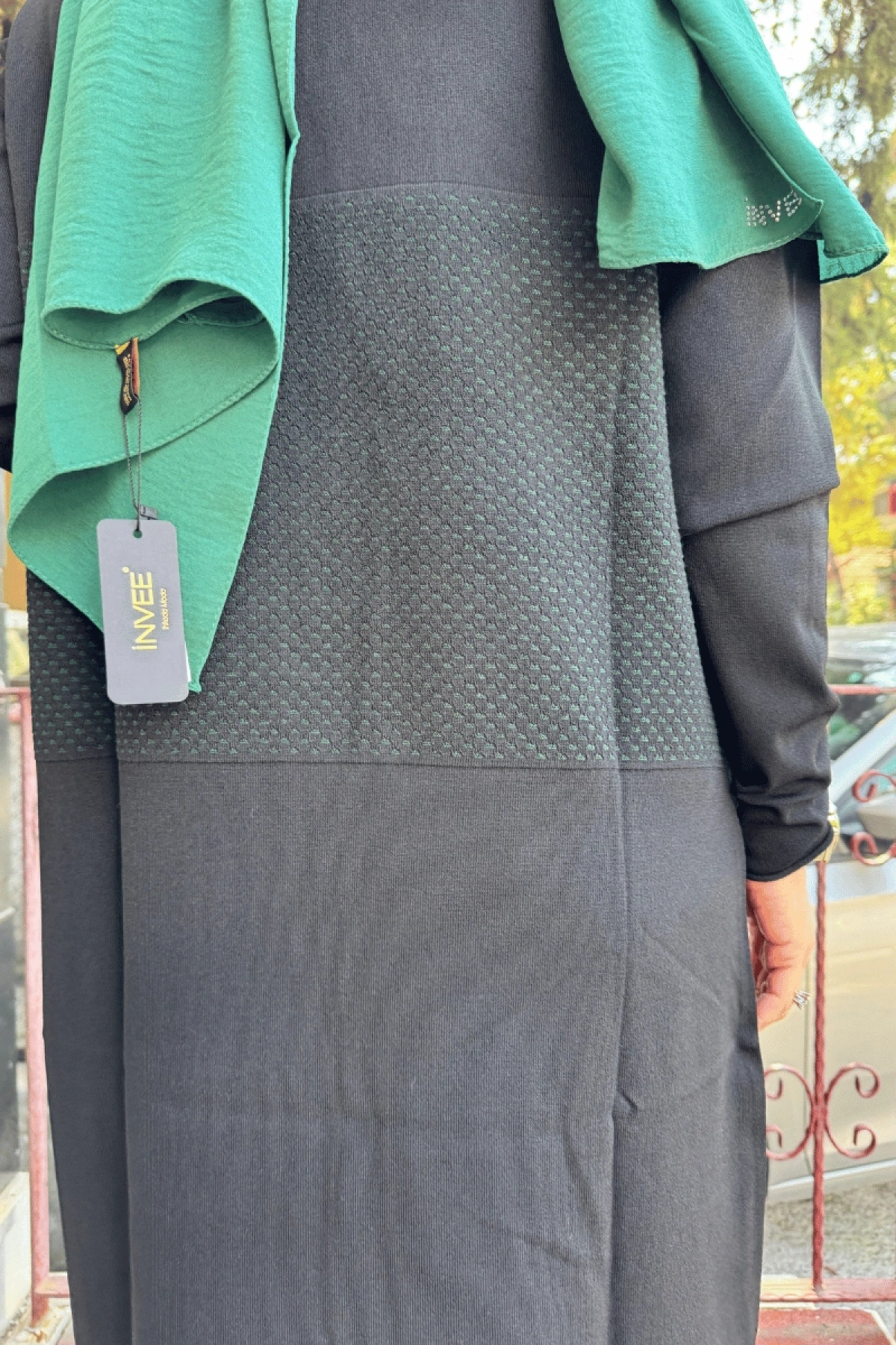 MissWhence Triko Tunik Siyah Miss248