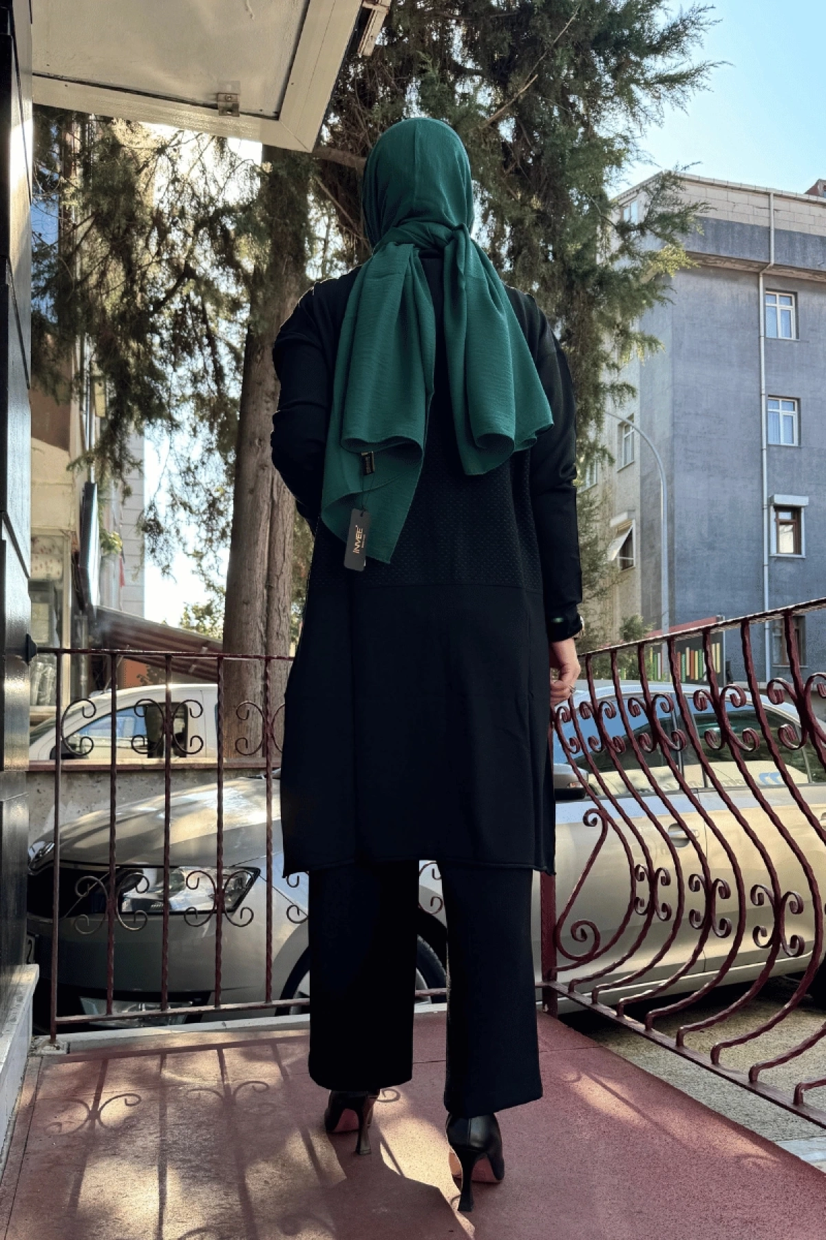 MissWhence Triko Tunik Siyah Miss248