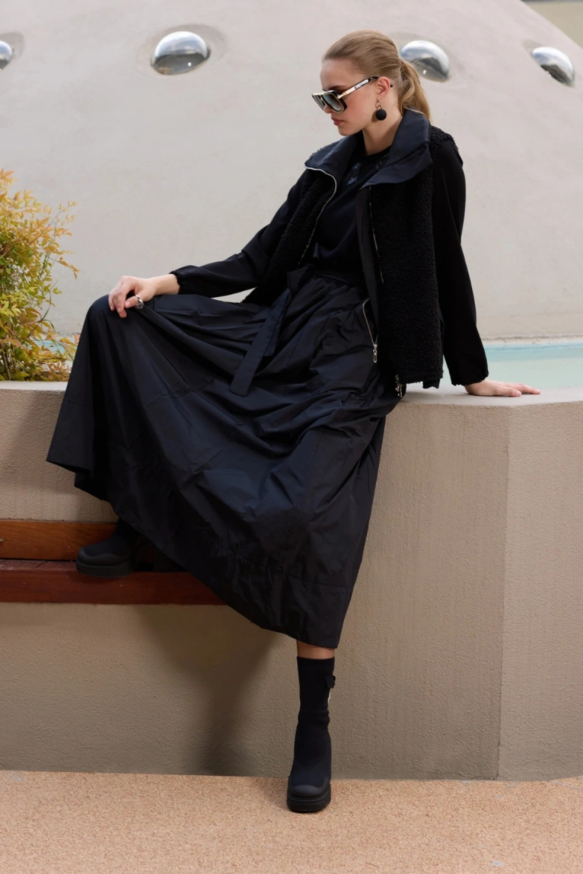 Misswhence Yelek Siyah 38701