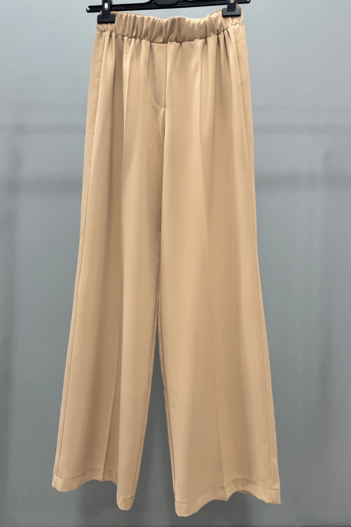 Sentez Colmar Beli Lastikli Geniş Pantolon Camel 5580