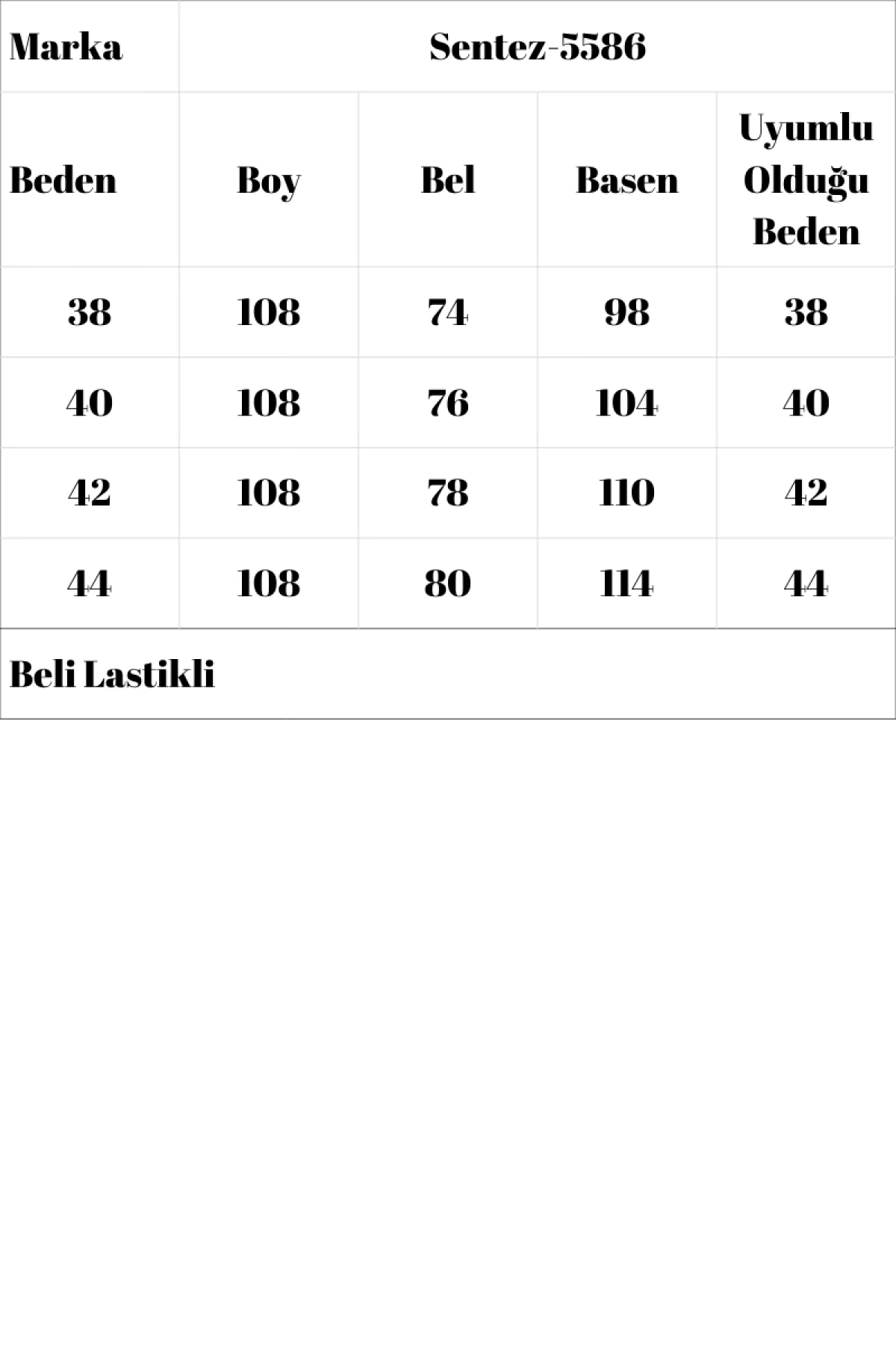 Sentez Madrid İspanyol Paça Pantolon Kahve 5586
