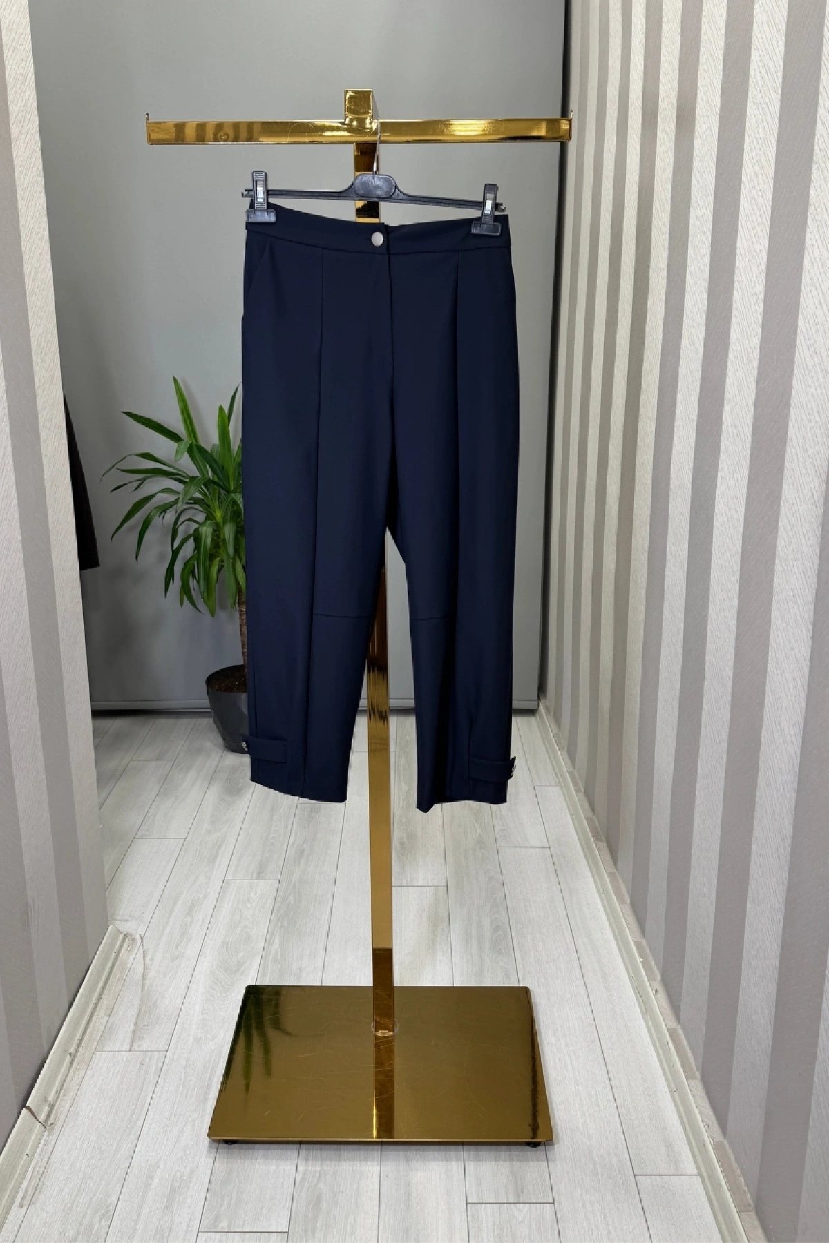 Sentez Nirvana Paçası Apoletli Lacivert 5609