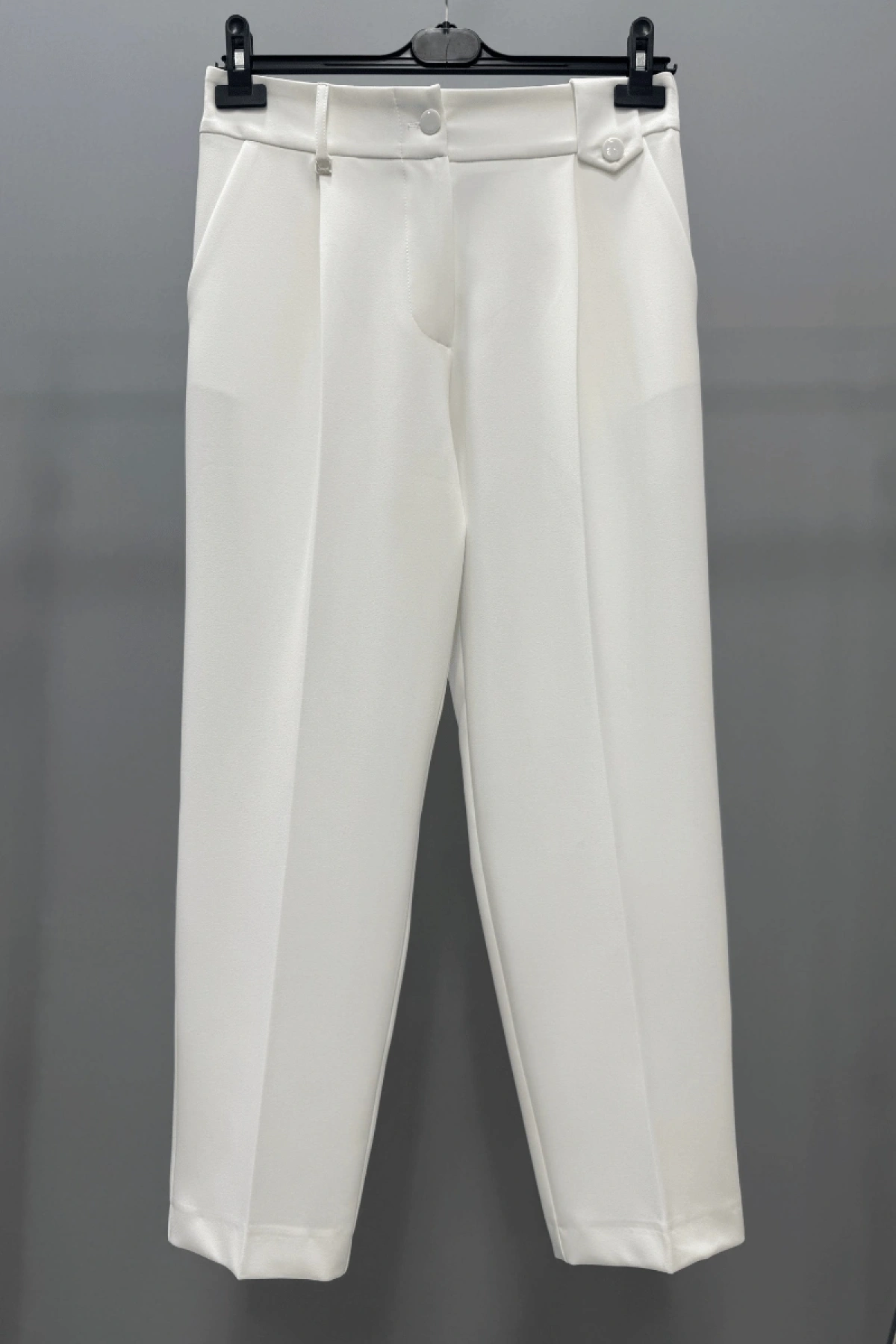Sentez Sofia Corset Epaulet Pants White 5568