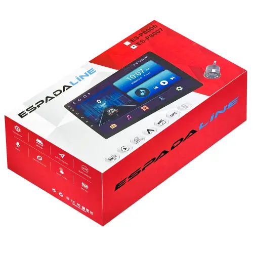 Android Multimedya Ekran 10.1 İnç 2+32GB Carplay ES-P8007