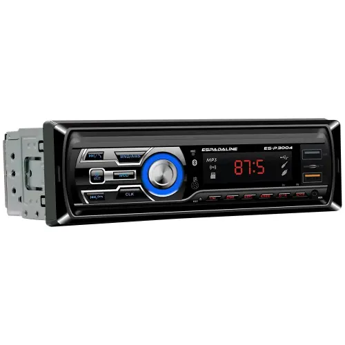 ES-P3004 Oto Teyp 4x50 Watt Bluetooth Dual Usb Tf Aux App Kontrol