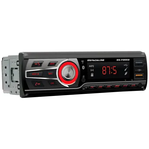 ES-P3003 Oto Teyp 4x50 Watt Bluetooth Dual Usb Tf Aux App Kontrol