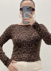 LEOPAR KAŞMİR BLUZ