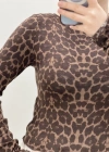 LEOPAR KAŞMİR BLUZ