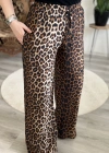 LEOPAR DESEN SATEN BOL PAÇA PANTOLON