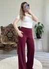 LASTİK KEMER MODAL PANTALON