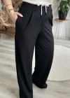 KEMER DETAYLI PİLELİ PALAZZO EŞOFMAN