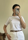 BASİC NAKIŞ DETAYLI TİŞÖRT