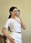 BASİC NAKIŞ DETAYLI TİŞÖRT