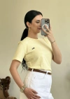 BASİC NAKIŞ DETAYLI TİŞÖRT