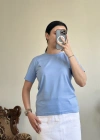 BASİC NAKIŞ DETAYLI TİŞÖRT