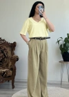 V YAKA BASIC T-SHIRT