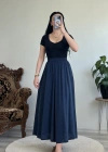 ÖN BÜZGÜLÜ V YAKA CROP