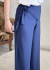 BAĞLAMALI KETEN PANTOLON