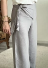 BAĞLAMALI KETEN PANTOLON